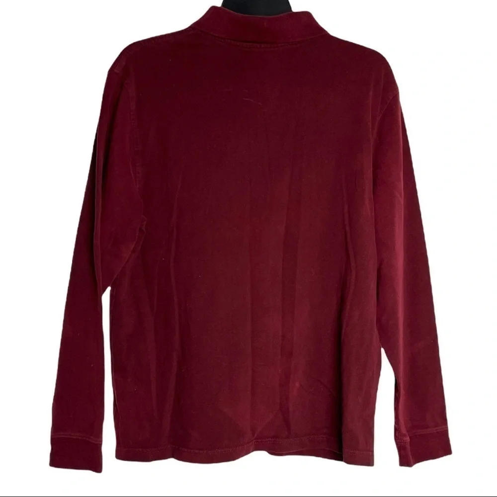 St. John's Bay Collared Sweater Size M